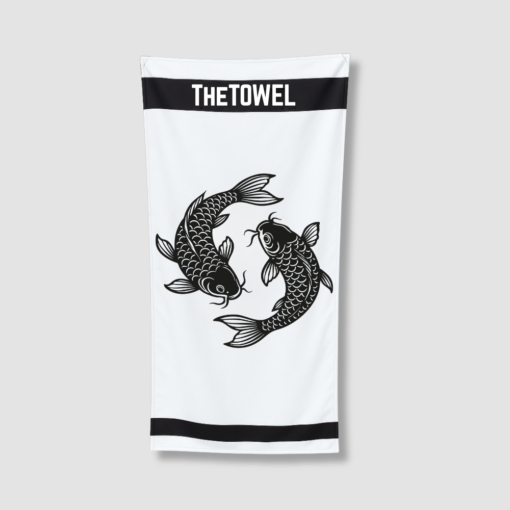 Magnet Towel - Koi Flow
